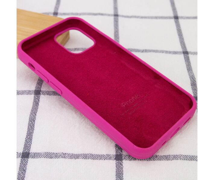 Silicone Case Full Protective (AA) для iPhone 12 Mini (Dragon fruit)-2